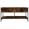 vidaXL Couchtisch R&auml;uchereiche 100x50x50 cm Holzwerkstoff und Metall