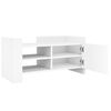 vidaXL TV-Schrank Wei&szlig; 80x35x40 cm Holzwerkstoff