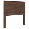 vidaXL Kopfteil mit Kopfteil Braun Eichen-Optik 100 cm Holzwerkstoff