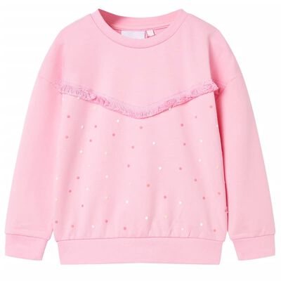 Kinder-Sweatshirt Rosa 116