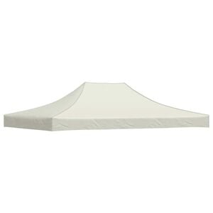 vidaXL Partyzelt-Dach 4x3 m Creme 270 g/m&sup2;