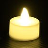 vidaXL LED-Teelichter 20 Stk. Flammenlos Elektrisch Warmwei&szlig;