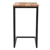 LABEL51 Laptoptisch Move 35x50x61 cm Holz/Schwarz