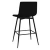 vidaXL Barhocker 2 Stk. Schwarz Samt