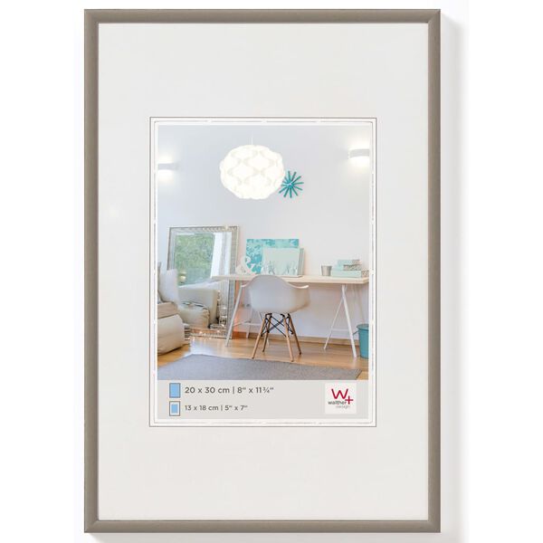 Walther Design Bilderrahmen New Lifestyle 60x80 cm Stahl