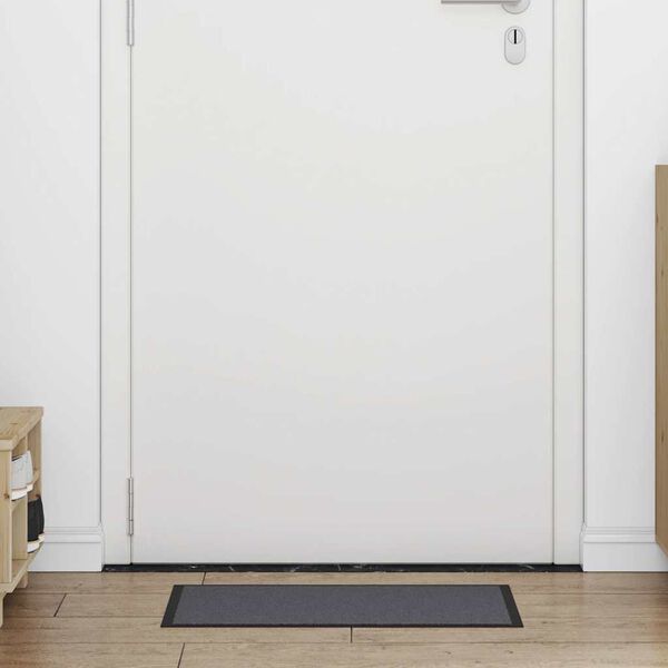 vidaXL Fu&szlig;matte Anthrazit 40x60 cm