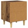 vidaXL Bettschrank Altholz 40 x 35 x 47,5 cm Holzwerkstoff