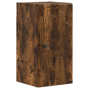 vidaXL Badezimmer-Wandschrank BREDA Raucheiche 30 x 31 x 59 cm