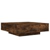 vidaXL Couchtisch R&auml;uchereiche 100x100x31 cm Holzwerkstoff