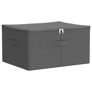 vidaXL Aufbewahrungsbox Vliesstoff 43 x 34 x 23 cm 33,6 L Anthrazit