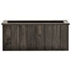 vidaXL Hochbeet Dunkelgrau 74x32x30 cm Kiefer Massivholz