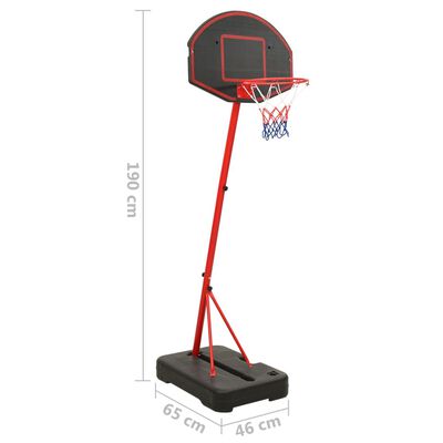 vidaXL Kinder Basketball Spielset Verstellbar 190 cm