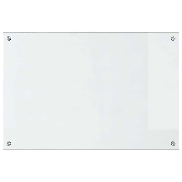 vidaXL Küchenrückwand Transparent 90 x 60 cm Gehärtetes Glas