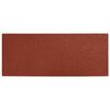 vidaXL Gehwegstein 6 pcs Rot 60,5 x 25 x 2 cm Gummi