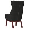 vidaXL Relaxsessel Schwarz Stoff