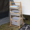 Bo-Camp Faltschrank mit K&ouml;rben Bayswater Bambus