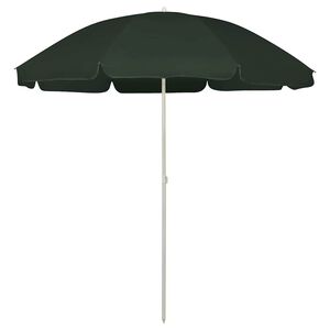 vidaXL Strandschirm Gr&uuml;n 240 cm