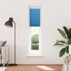 vidaXL Plissee Blau 50x200 cm Stoffbreite 49,4 cm Polyester