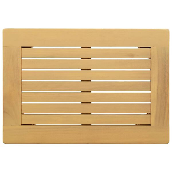 vidaXL Garten-Couchtisch 50x35x36 cm Massivholz Akazie