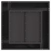 vidaXL Feuerstelle Schwarz 60 x 60 x 30 cm Stahl