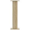 vidaXL Lautsprecherst&auml;nder 2Stk. Sonoma-Eiche 30x30x95cm Holzwerkstoff
