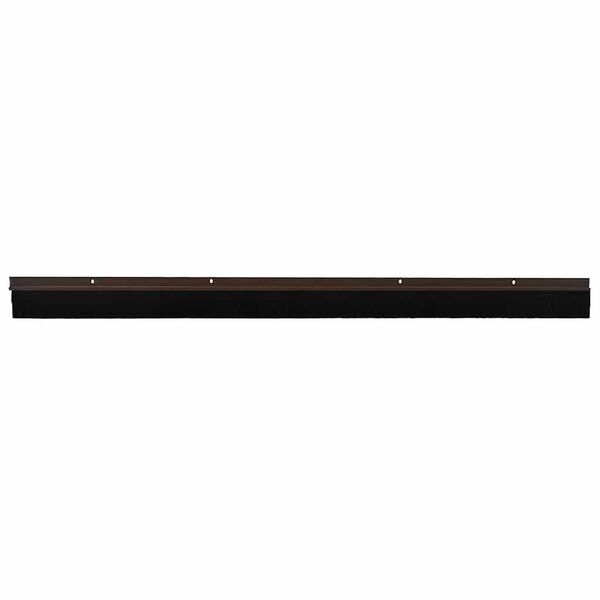 vidaXL Aufsteck T&uuml;rb&uuml;rstendichtungen 6 pcs Braun 100 cm