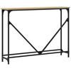 vidaXL Konsolentisch Sonoma-Eiche 102x22,5x75 cm Holzwerkstoff