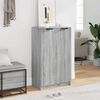 vidaXL Schuhschrank Grau Sonoma 59x35x100 cm Holzwerkstoff