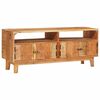 vidaXL Stauraumschr&auml;nke Braun 110 x 30 x 45 cm Massivholz Mango