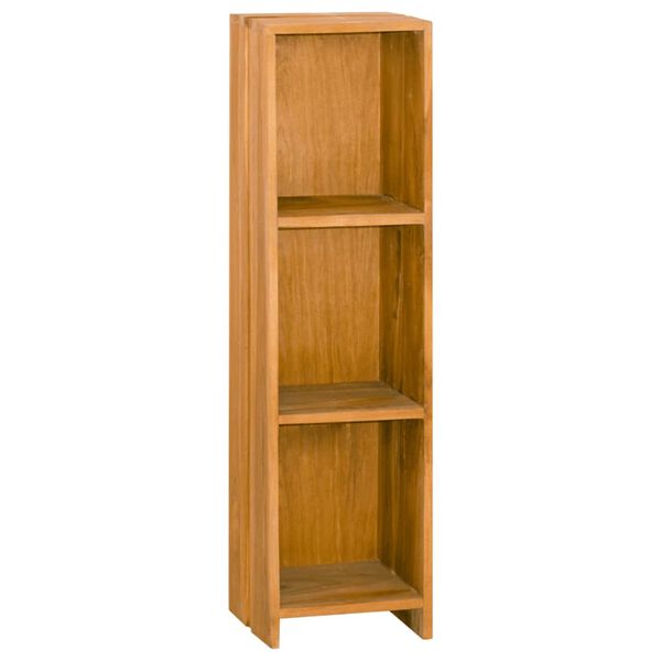 vidaXL B&uuml;cherregal 30x30x110 cm Massivholz Teak