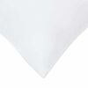 vidaXL Kopfkissen mit Kissen 2 pcs Wei&szlig; 61 x 41 x 20 cm Polyester