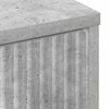 vidaXL Sideboard Beton Grau 89,5 x 33 x 82 cm Holzwerkstoff
