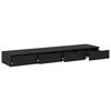 vidaXL Bettschubladen Schwarz Eichen-Optik 135 x 36,5 x 16,5 cm