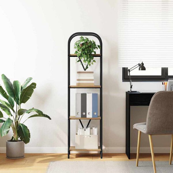 vidaXL B&uuml;cherregal Artisan-Eiche 40 x 30 x 146 cm Holzwerkstoff