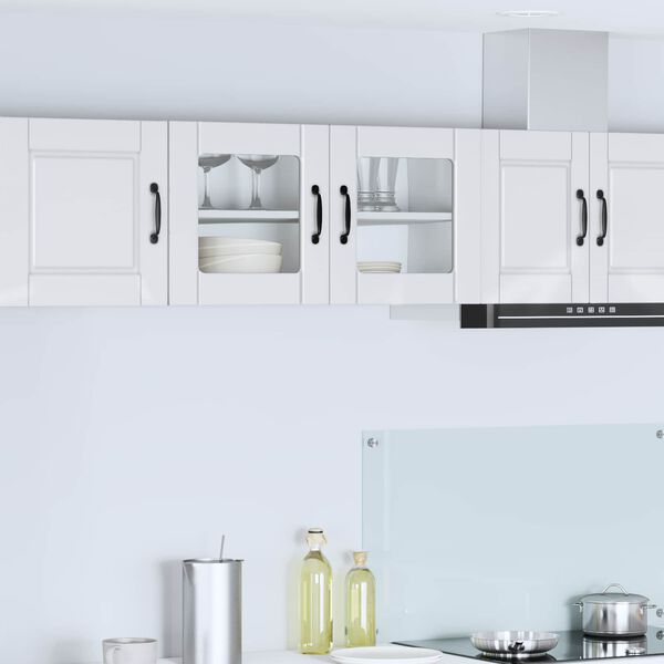 vidaXL K&uuml;chenschrank Hochglanz Wei&szlig; 80 x 31 x 40 cm Holzwerkstoff