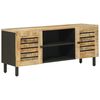 vidaXL Stauraumschr&auml;nke Natur 105 x 33 x 46 cm Massivholz Mango