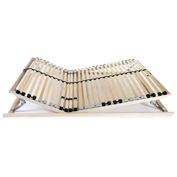 vidaXL Lattenrost mit 28 Latten 7 Zonen 100x200 cm