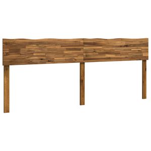 vidaXL Kopfteil mit Live Edge ROSTOCK Natur 180 cm Massivholz Akazie