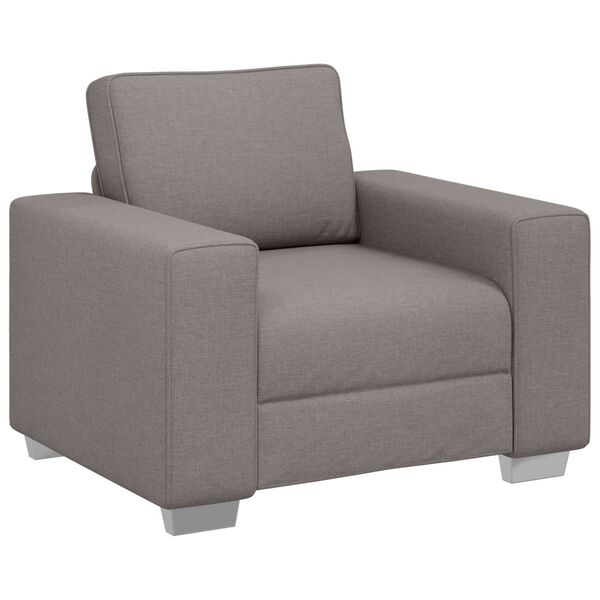 vidaXL Sofa Taupe Gesamtabmessungen: 100 x 80 x 82 cm (B x T x H)