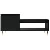 vidaXL Couchtisch Schwarz 100x50x45 cm Holzwerkstoff