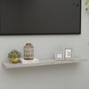 vidaXL Schweberegal Betongrau 120x23,5x3,8 cm MDF