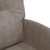 vidaXL Esszimmerst&uuml;hle mit Rollen 2 pcs Grau 57 x 67 x 95 cm
