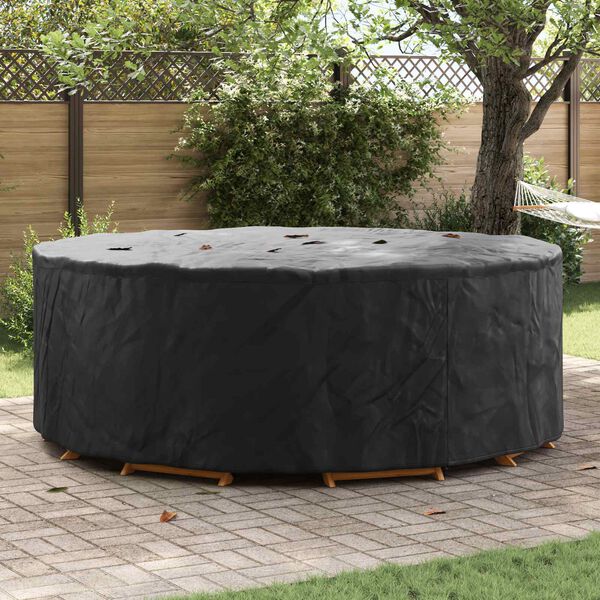 vidaXL M&ouml;belbezug Schwarz 244 x 244 x 71 cm 600D Oxford Stoff