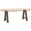 vidaXL Couchtischbeine A-Form 2 Stk. 38x(42-43) cm Stahl