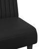 vidaXL 2-tlg. Sofagarnitur Schwarz Kunstleder