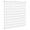 vidaXL Doppelrollo Wei&szlig; 150x100 cm Stoffbreite 145,9 cm Polyester