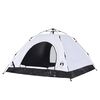 vidaXL Campingzelt 5 Personen Wei&szlig; Verdunkelungsstoff Quick Release