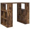 vidaXL Schreibtisch Ger&auml;ucherte Eiche Holzwerkstoff 90 x 50 x 75 cm