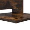 vidaXL Beistelltisch Ger&auml;ucherte Eiche 40 x 35 x 60,5 cm Holzwerkstoff
