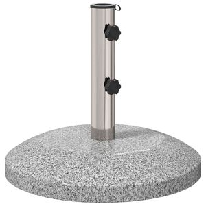 vidaXL Parasolbasis f&uuml;r 40-50 mm Pole 26.45 kg Grau for 40-50 mm Pole